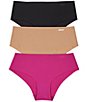 Donna Karan DKNY by Donna Karan Litewear Anywhere Hipster Low Rise Center Back Seam 3-Pack - Image 1