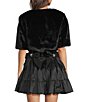 Donna Karan Faux Fur Open Front Shrug - Image 2