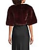 Donna Karan Faux Fur Shawl - Image 2