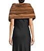 Donna Karan Faux Fur Wrap - Image 2