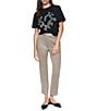 Donna Karan Faux Suede Ankle Pants - Image 4