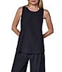 Donna Karan Four Way Stretch Knit Sleeveless Top - Image 1