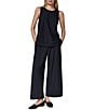 Donna Karan Four Way Stretch Knit Sleeveless Top - Image 4