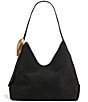 Donna Karan Georgette Suede Hobo Shoulder Bag - Image 2