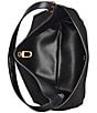 Donna Karan Georgette Suede Hobo Shoulder Bag - Image 3