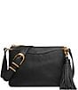 Donna Karan Glenwood Crossbody Bag, Color:Black/Gold - Image 1