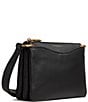 Donna Karan Glenwood Crossbody Bag, Color:Black/Gold - Image 4