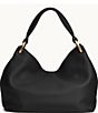 Donna Karan Glenwood Shoulder Bag, Color:Black/Gold - Image 2