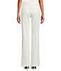 Donna Karan Gold Button Hardware Flared Pants - Image 2