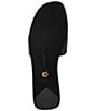 Color:Black - Image 5 - Haylen Leather Slide Sandals