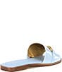 Color:Blue Frost - Image 2 - Haylen Patent Slide Sandals
