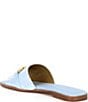 Color:Blue Frost - Image 3 - Haylen Patent Slide Sandals