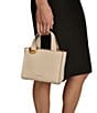 Donna Karan Hewlett Crossbody Satchel Bag, Color:Sand - Image 5