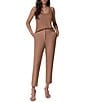 Donna Karan High Rise Flat Front Ankle Length Straight Leg Pants - Image 3
