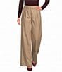 Donna Karan High Waisted Wide Leg Pants - Image 1