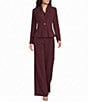 Donna Karan High Waisted Wide Leg Pants - Image 3