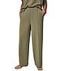 Donna Karan Jet Setter Mid Rise Pin Tuck Wide Leg Pull-On Pants - Image 1