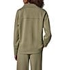Donna Karan Jet Setter V-Neck Pullover Top - Image 2
