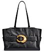 Donna Karan Keaton Large Buckle Tote Bag - Image 1