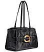 Donna Karan Keaton Large Buckle Tote Bag - Image 4