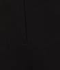 Donna Karan Knit Mid Rise Bootcut Pants, Color:Black - Image 4