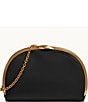 Color:Black/Gold - Image 1 - Lawrence Chain Clutch