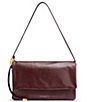 Donna Karan Leather Flap Shoulder Bag - Image 1