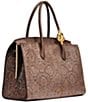 Donna Karan Loden Snake Effect Satchel Bag - Image 4