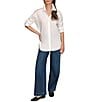 Donna Karan Long Sleeve Button Down Shirt - Image 4