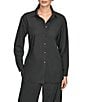 Donna Karan Long Sleeve Button Down Shirt - Image 1