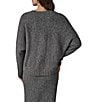 Donna Karan Long Sleeve Relaxed Crewneck Sweater - Image 2