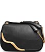 Donna Karan Malverne Crossbody Bag, Color:Black/Gold - Image 1