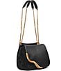 Donna Karan Malverne Crossbody Bag, Color:Black/Gold - Image 4