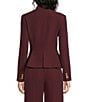 Donna Karan Peplum Button Front Jacket - Image 2