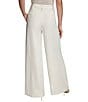 Donna Karan Pleated Wide Leg Pants, Color:Cream - Image 2
