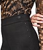 Donna Karan Ponte Wide Leg Studded Pull On Pants - Image 5