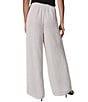 Donna Karan Ripple Twill High Rise Wide Leg Pull-On Pants - Image 2