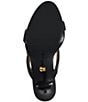 Color:Black - Image 5 - Sabina Leather Banded Dress Sandals