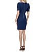 Donna Karan Scuba Crepe Ruched Bodice Sheath Dress - Image 2