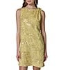 Donna Karan Sequin Detail Sleeveless Dress - Image 4