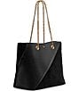 Donna Karan Setauket Tote Bag, Color:Black/Gold - Image 4