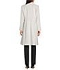 Donna Karan DKNY by Donna Karan Shawl Collar One Button Wool Blend Coat, Color:Pearl - Image 2