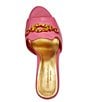 Color:Rose Quartz - Image 4 - Shawnie Leather Slide Sandals