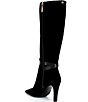 Donna Karan Sherice Suede Stiletto Heel Tall Boots - Image 3