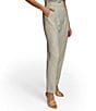 Color:Frost Blue - Image 5 - Straight Leg High Rise Pant
