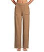 DKNY by Donna Karan Sweater Knit Patch Pocket Lounge Pants - Image 1