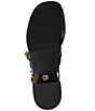 Color:Black - Image 5 - Taline Leather Slingback Sandals