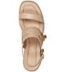 Color:Natural - Image 4 - Taline Tweed Slingback Sandals