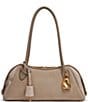 Donna Karan Terry Suede Shoulder Bag - Image 1