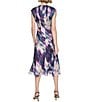 Donna Karan Twist Front A-Line Midi Dress - Image 2